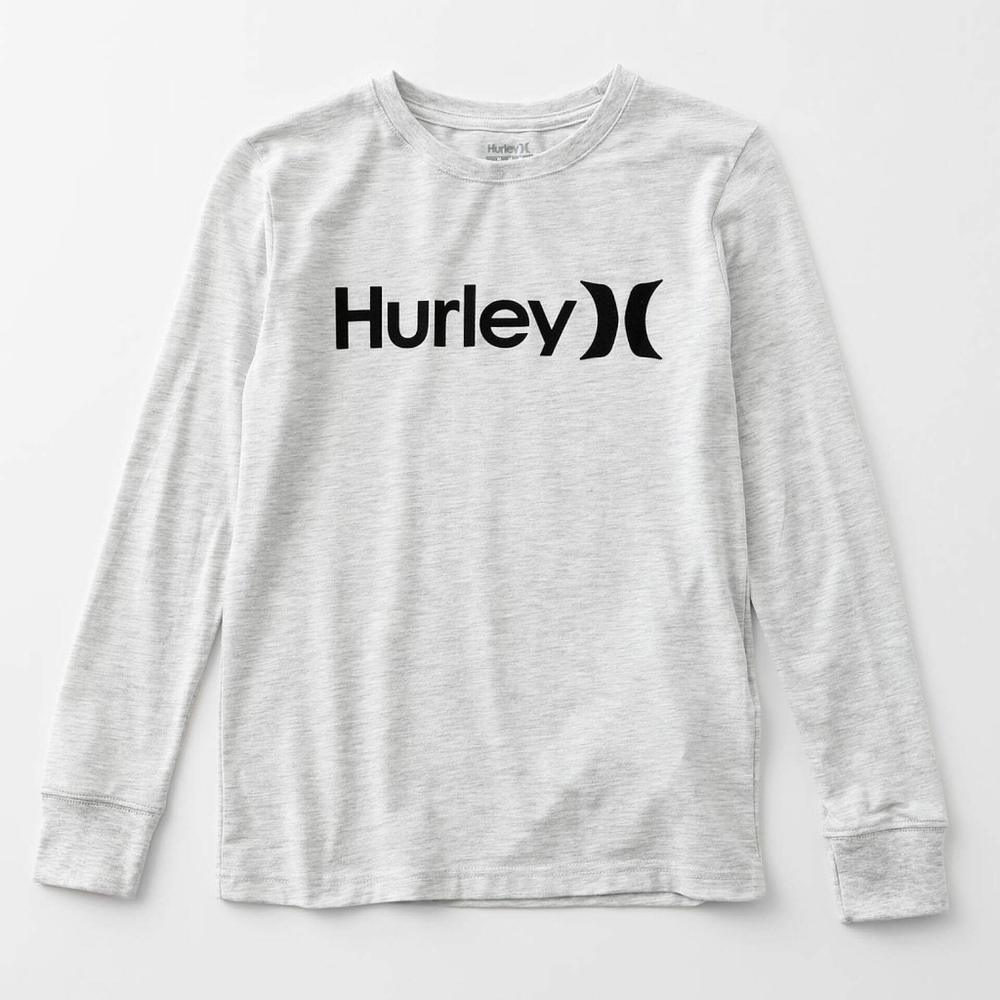 Hurley Kids Gray Long Sleeve Shirt/ Boys - O&O T-ShirtHurley